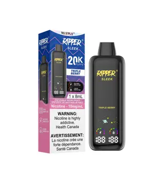 Triple Berry 10mg Ripper Sleek 20k Rechargeable Disposable