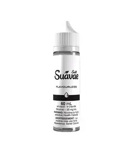 Flavourless 20mg Suavae Nic Salt 60ml E-liquid