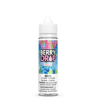 Raspberry 3mg Berry Drop Freebase 60ml E-liquid