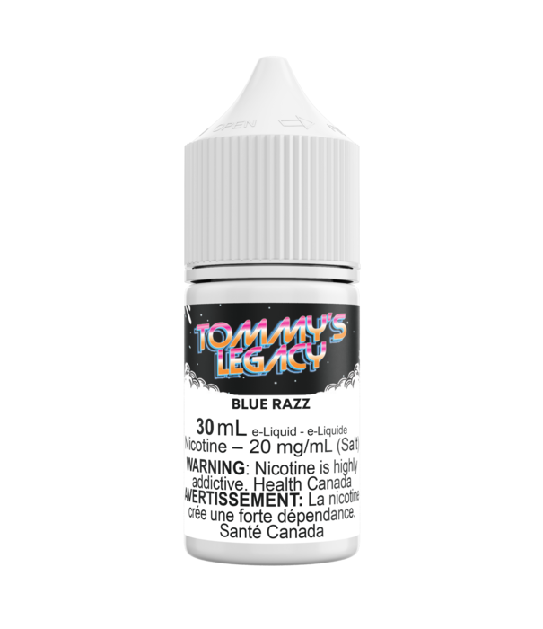 Tommy's Blue Razz 10mg Tommy’s Legacy Nic Salt 30ml E-liquid