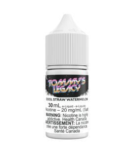 Cool Straw Watermelon 10mg Tommy’s Legacy Nic Salt 30ml E-liquid