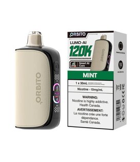Mint 10mg Orbito Lumo AI 120k Rechargeable Disposable