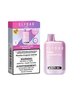 Strawberry Kiwi Zero Nic Elfbar 1800 Disposable