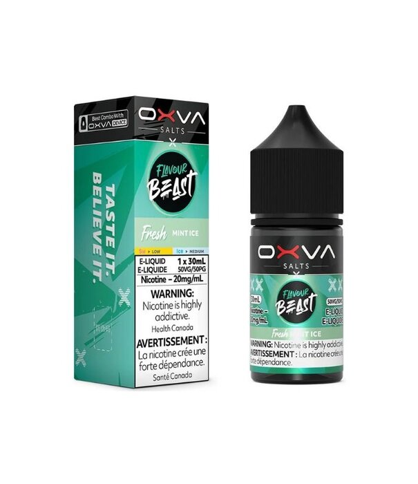 Flavour Beast Mint Ice 20mg Flavour Beast Oxva Nic Salt 30ml E-liquid