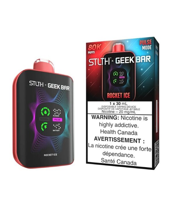 STLTH Rocket Ice STLTH X Geekbar 80k Rechargeable Disposable