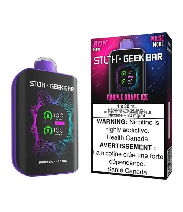 STLTH Purple Grape STLTH X Geekbar 80k Rechargeable Disposable