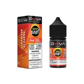 Peach Cherry Lemon Ice 20mg Flavour Beast Oxva Nic Salt 30ml E-liquid