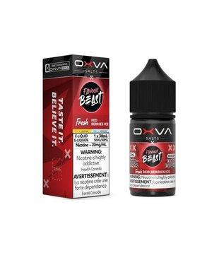 Red Berries Ice 20mg Flavour Beast Oxva Nic Salt 30ml E-liquid