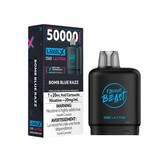 Bomb Blue Razz 10mg flavour Beast Level X G2 Ultra 50k Disposable Vape Pod
