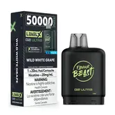 Wild White Grape Ice 10mg Fkavour Beast Level X G2 Ultra 50k Disposable Vape Pod