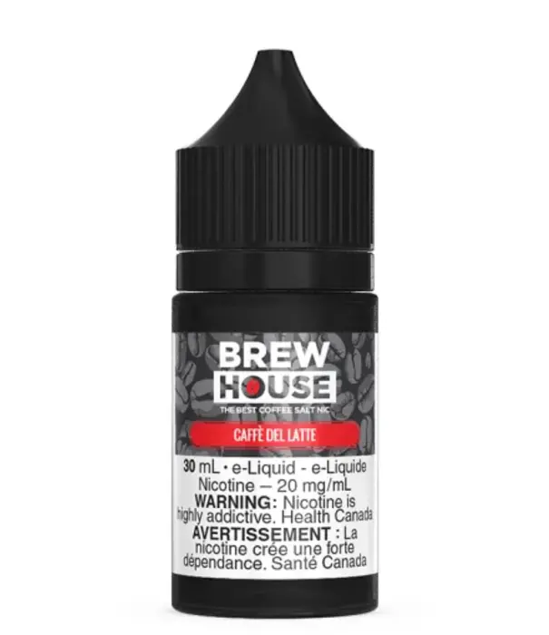 Brew House Caffe Del Latte 20mg Brew House Nic Salt 30ml E-liquid