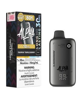 Trippin Triple Berry 10mg Flavour Beast Alpha 80k Rechargeable Disposable