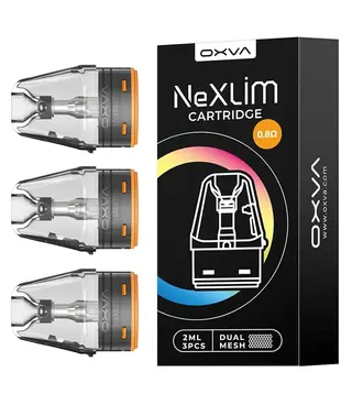 NeXlim Go 0.6ohm 4ml Replacement Pod 3pk (20-40w)