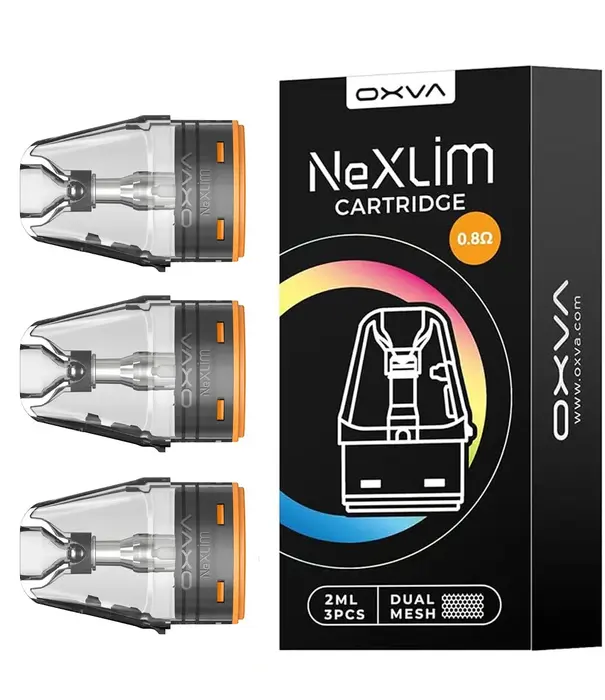 OXVA NeXlim Go  0.8ohm 4ml Replacement Pod 3pk (12-32w)