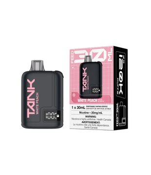 White Peach Feed Tank 120k Rechargeable Disposable