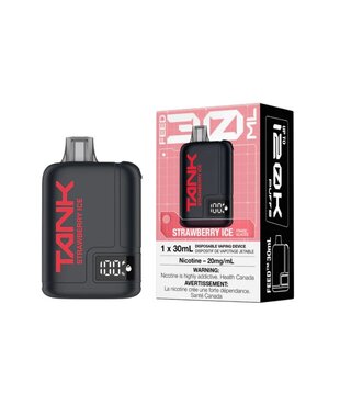 Strawberry Ice Feed Tank 120k Rechargeable Disposable