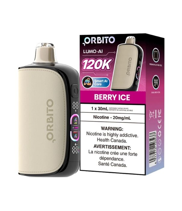 Orbito Berry Ice Orbito Lumo AI 120k Rechargeable Disposable