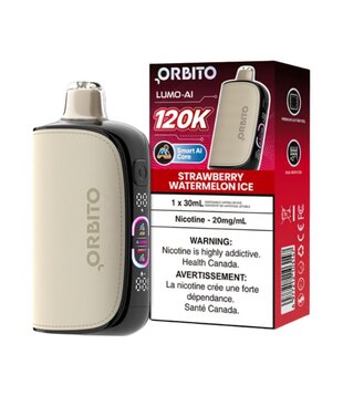 Strawberry Watermelon Ice Orbito 120k Rechargeabke Disposable