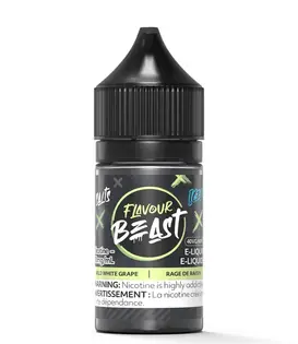 Wild White Grape Ice Zero Nic Flavour Beast Nic Salt 30ml E-liquid