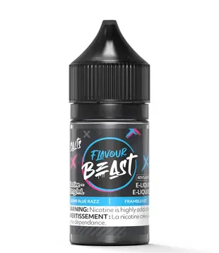 Bomb Blue Razz Zero Nic Flavour Beast Nic Salt 30ml E-liquid