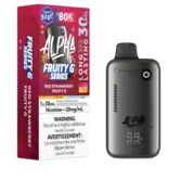 Red Strawberry Fruity G Flavour Beast Level X G2 Ultra 50k Disposable Vape Pod