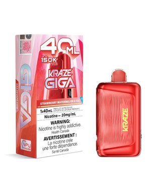 Strawberry Watermelon G Ice Kraze Giga 159k Rechargeable Disposable