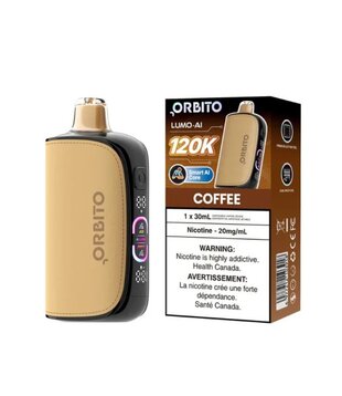 Coffee Orbito Lumo AI 120k Rechargeable Disposable