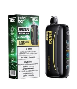 Extreme Mint Insta Bar Mega Pro 160k Rechargeable Disposable
