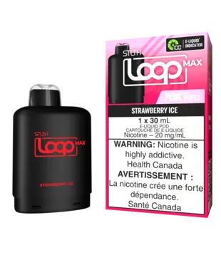 Strawberry Ice STLTH Loop Max 70k Disposable Vape Pod