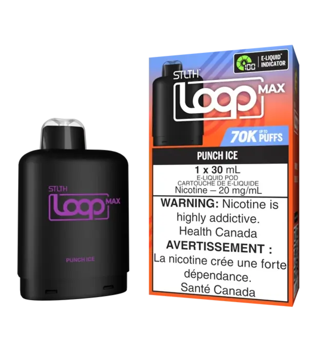 STLTH Punch Ice STLTH Loop Max 70k Disposable Vape Pod