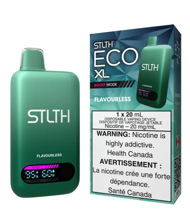 STLTH Flavourless STLTH Eco XL 20ml Rechargeable Dispoaable
