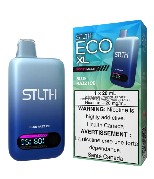 STLTH Blue Razz Ice STLTH Eco XL 20ml Rechargeable Disposable