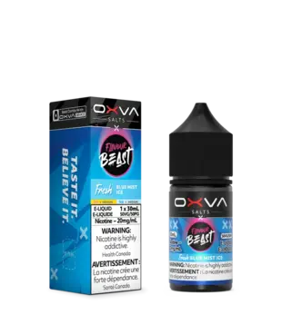 Blue Mist Ice 20mg Flavour Beast OXVA Nic Salt 30ml E-liquid