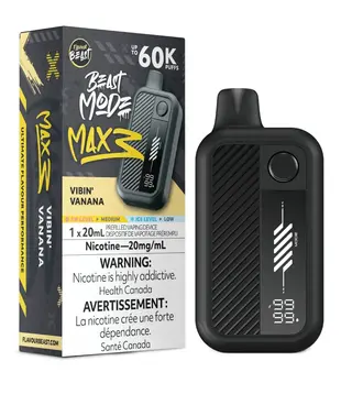 Vibin Vanana Flavoir Beast Beast Mode  Max 3 60k Rechargeable Disposable