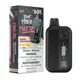 Wicked White Peach Flavour Beast Beast Mode Max 3 60k Rechargeable Disposable