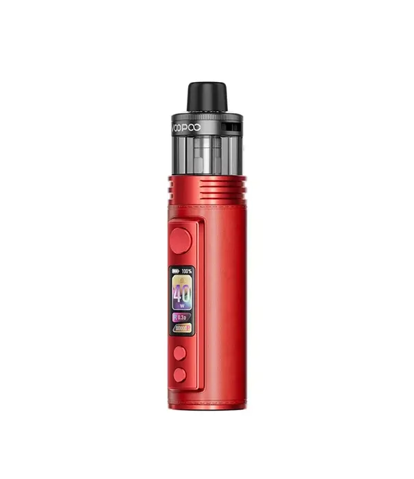 Modern Red Voopoo Drag H40 Pro Open Pod Device (CRC)