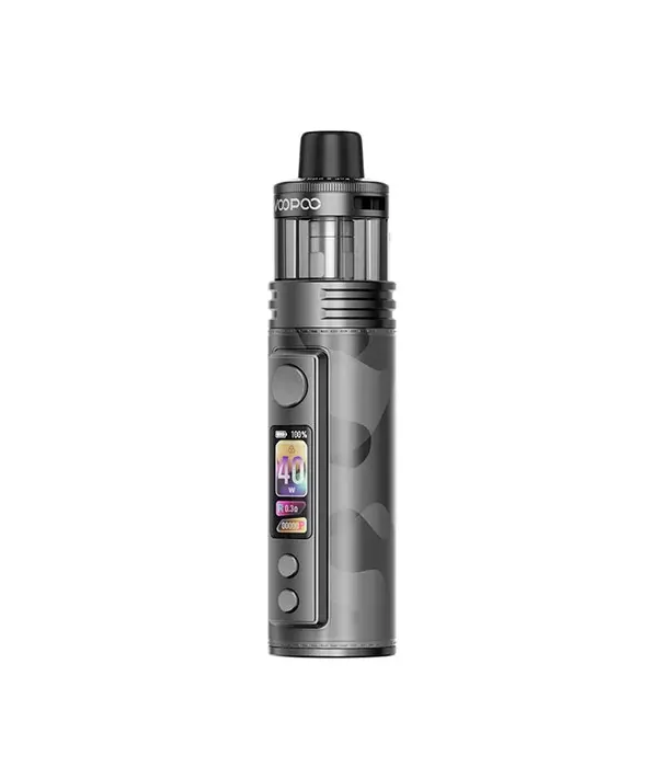 Gray Metal Voopoo Drag H40Pro Open Pod Device (CRC)