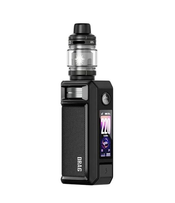 Black Voopoo Drag 6 220w 2200mah Mod Kit (CRC)