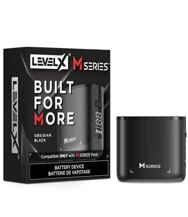 level X Obsidian Black Level X M-Series 1000mah Rechargeable Battery