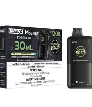 Wild White Grape Ice Flavour Beast Level X M-Series 120k Starter Kit