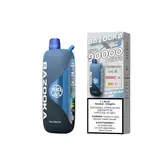 Blue Razz Ice Bazooka X3 90k Rechargeable  Disposable