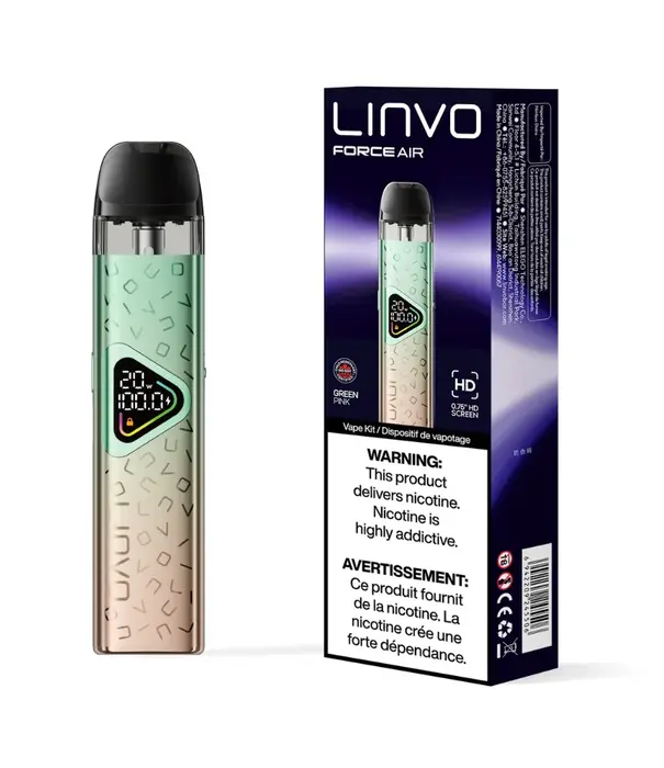 Linvo Dark Gray Linvo Air Force 30w Open Pod Device (CRC)