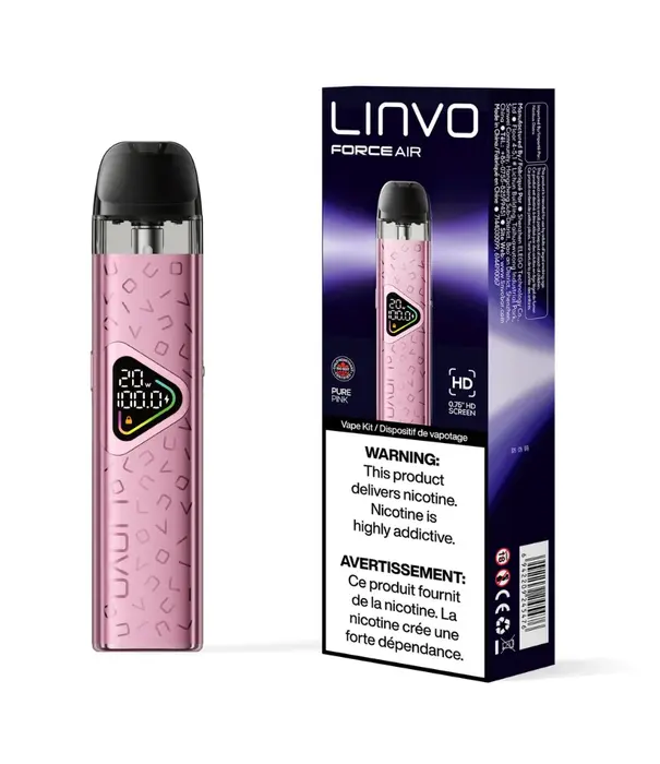 Linvo Pure Pink Linvo Air Force 30w Open Pod Device (CRC)