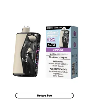 Grape Ice Orbito Lumo AI Pro+ 180k Rechargeable Disposable
