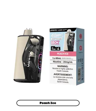 Peach Ice Orbito Lumo AI Pro+ 180k Rechargeable Disposable