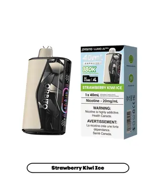 Strawberry Kiwi Ice Orbito Lumo AI Pro+ 180k Rechargeable Disposable