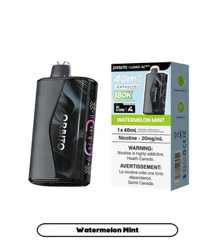 Watermelon Mint Orbito Lumo AI Pro+ 180k Rechargeable Disposable