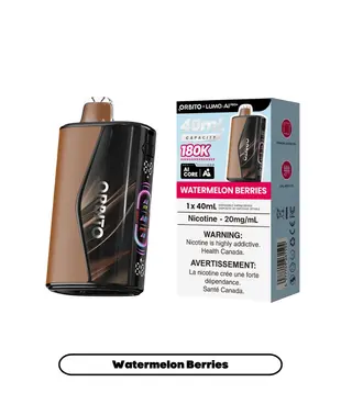 Watermelon Berries Orbito Lumo AI Pro+ 180k Rechargeable Disposable
