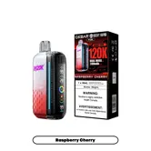 Raspberry Cherry Rocky Vapor OxBar M120K Rechargeable Disposable