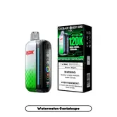Watermelon Cantaloupe Rocky Vapor OxBar M120K Rechargeable Disposable